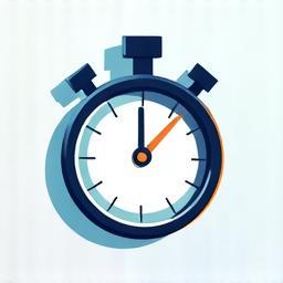 Chronomètre symbolisant la rapidité